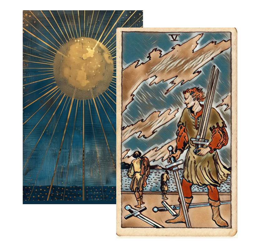 Five of swords Tarot Card Meaning