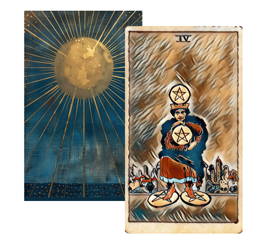 Four of Pentacles Tarot Card Meaning