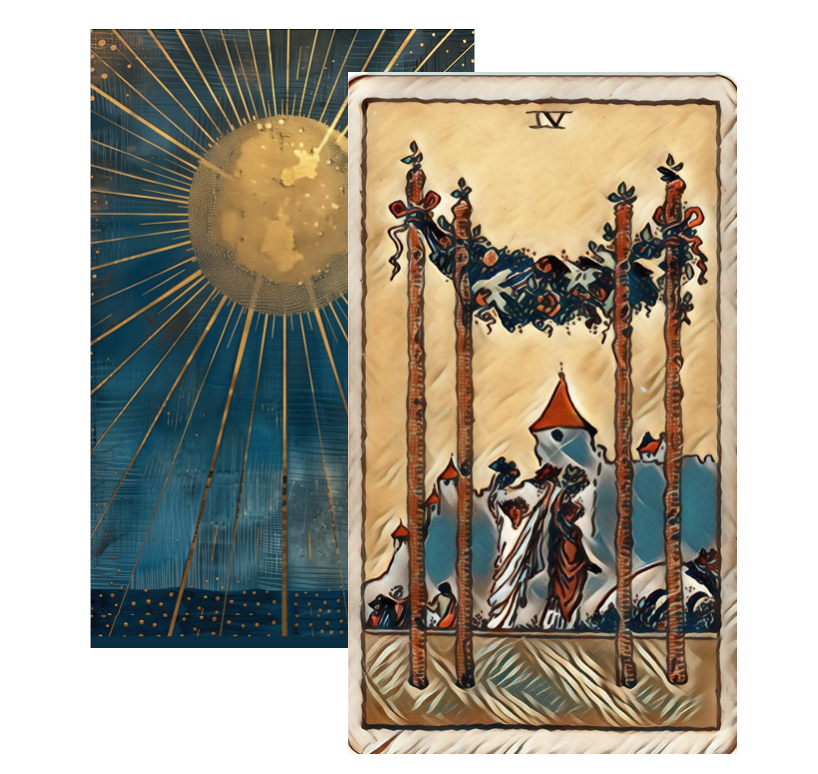 Four of Wands Tarot Card Meaning