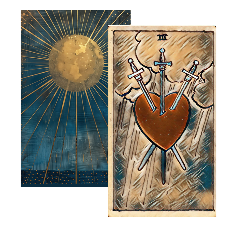 Three of Swords Tarot Card Meaning