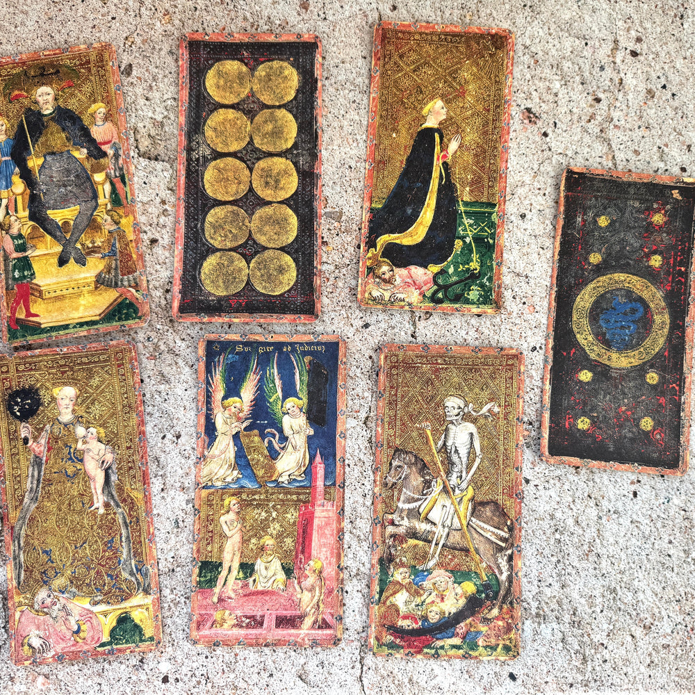 One of the first tarot decks ever made
