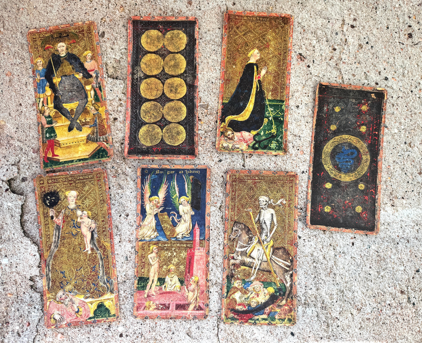 One of the first tarot decks ever made