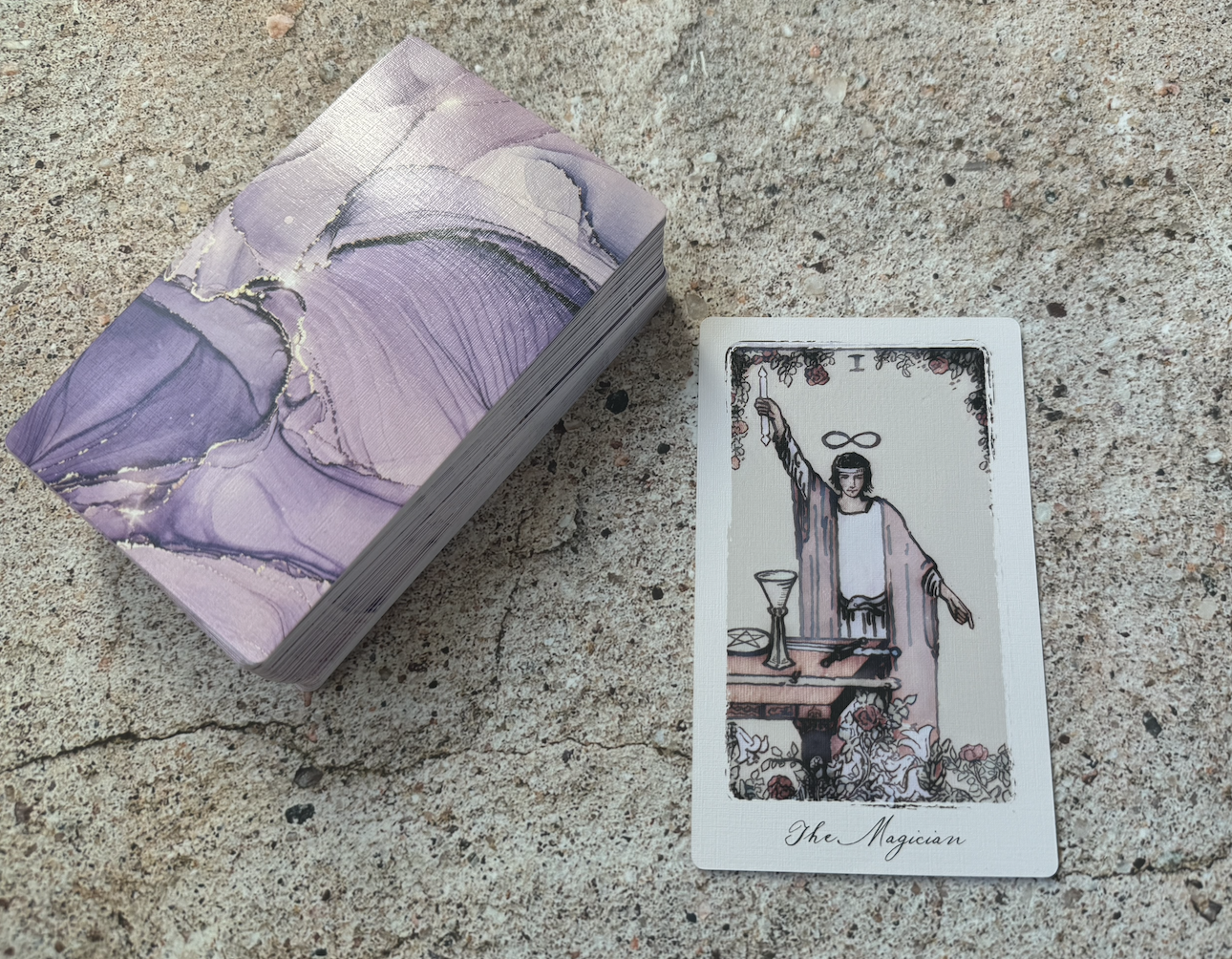 tarot masterguide tarot cards, tarot decks, amethyst tarot deck