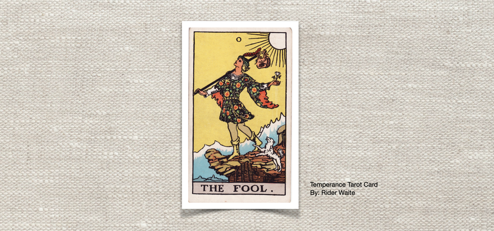 The tarot card the fool
