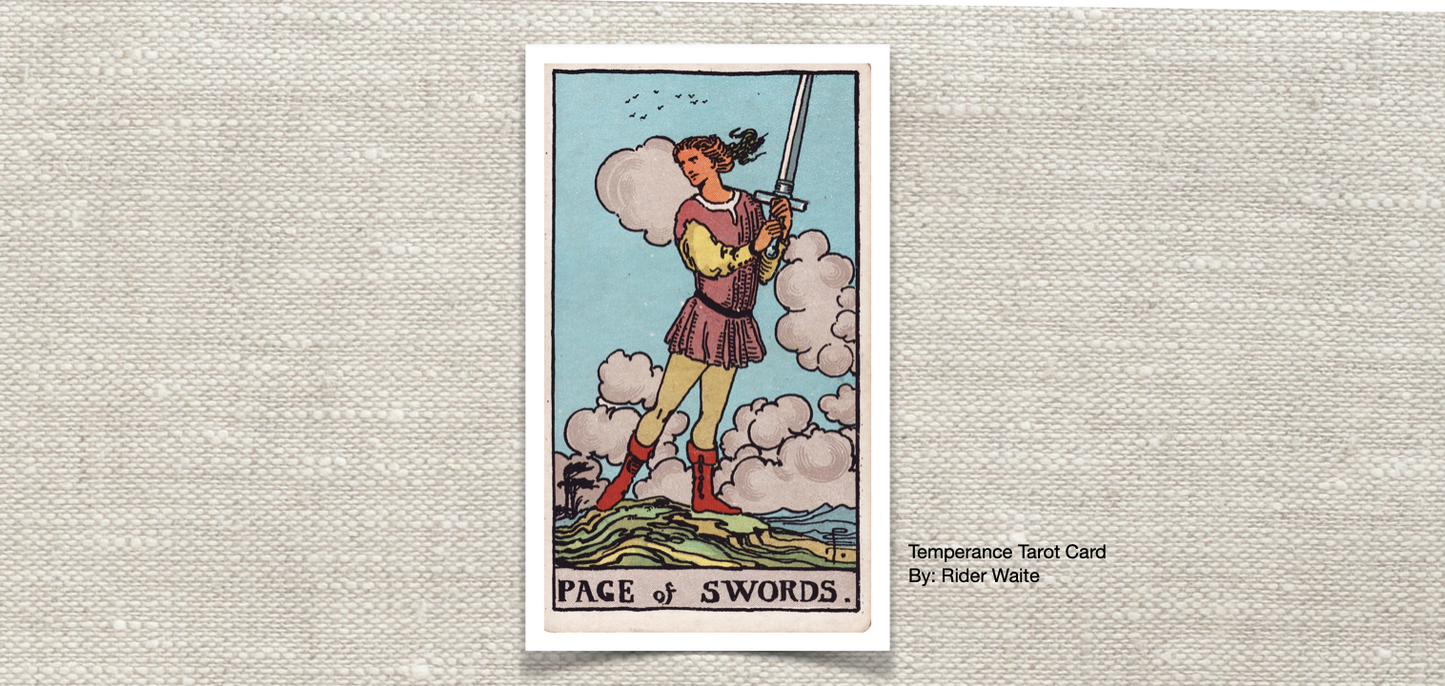 The Curious Challenger: Unlocking the Lessons of the Page of Swords