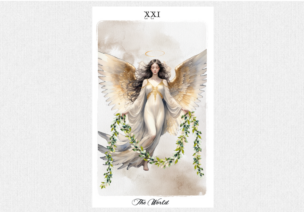 Tarot the world card