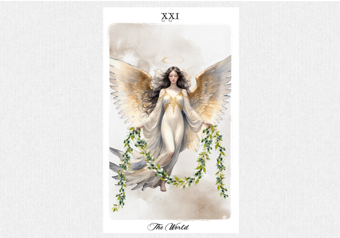 Tarot the world card