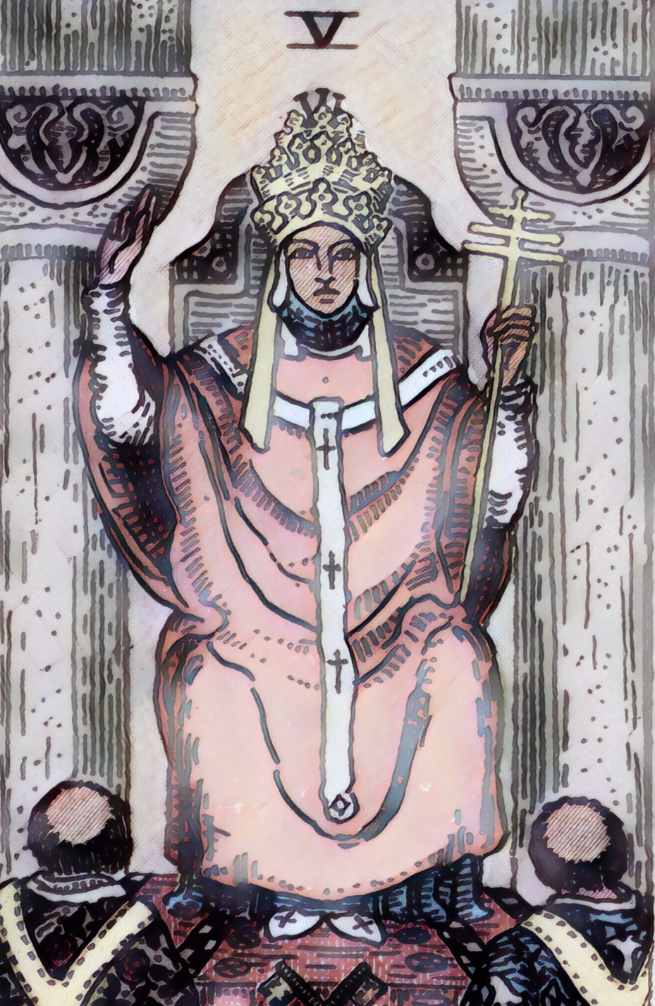 Tarot card meanings, the hierophant