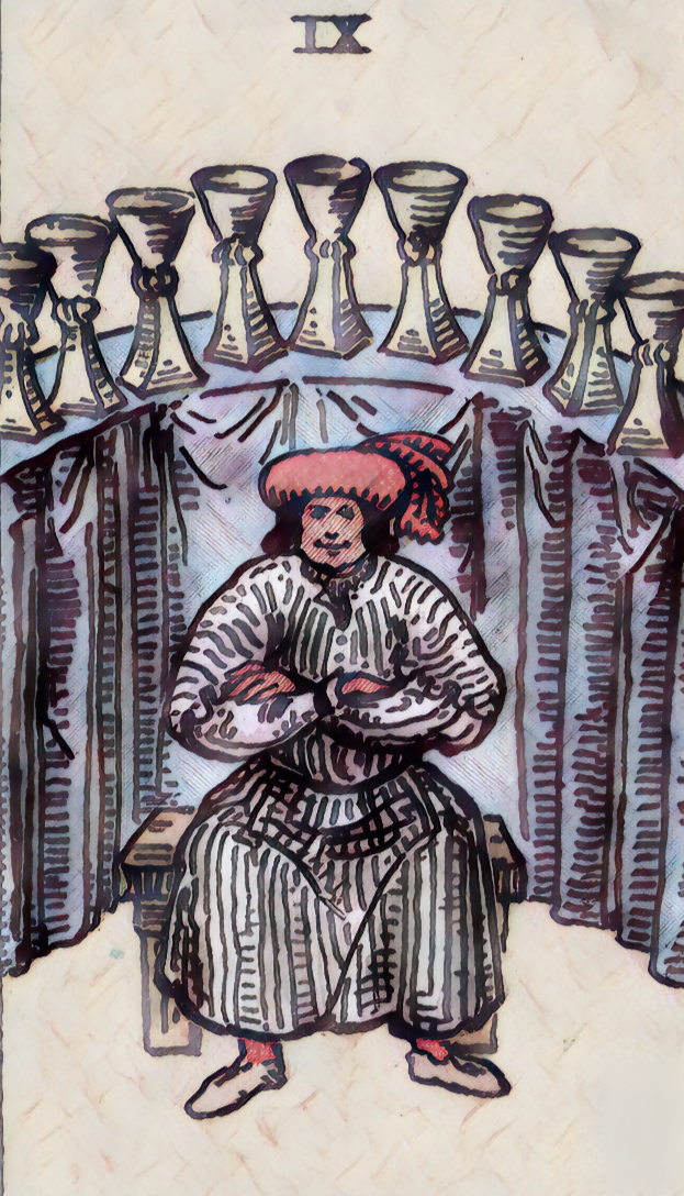 tarot masterguide nine of cups