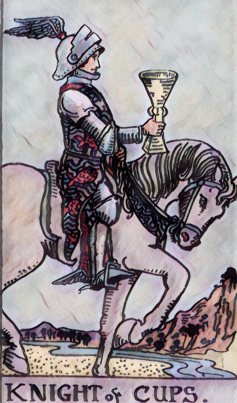 Tarot masterguid knight of cups