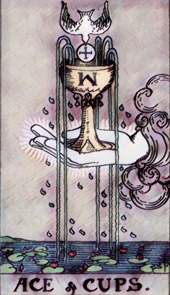 Tarot masterguide ace of cups tarot card