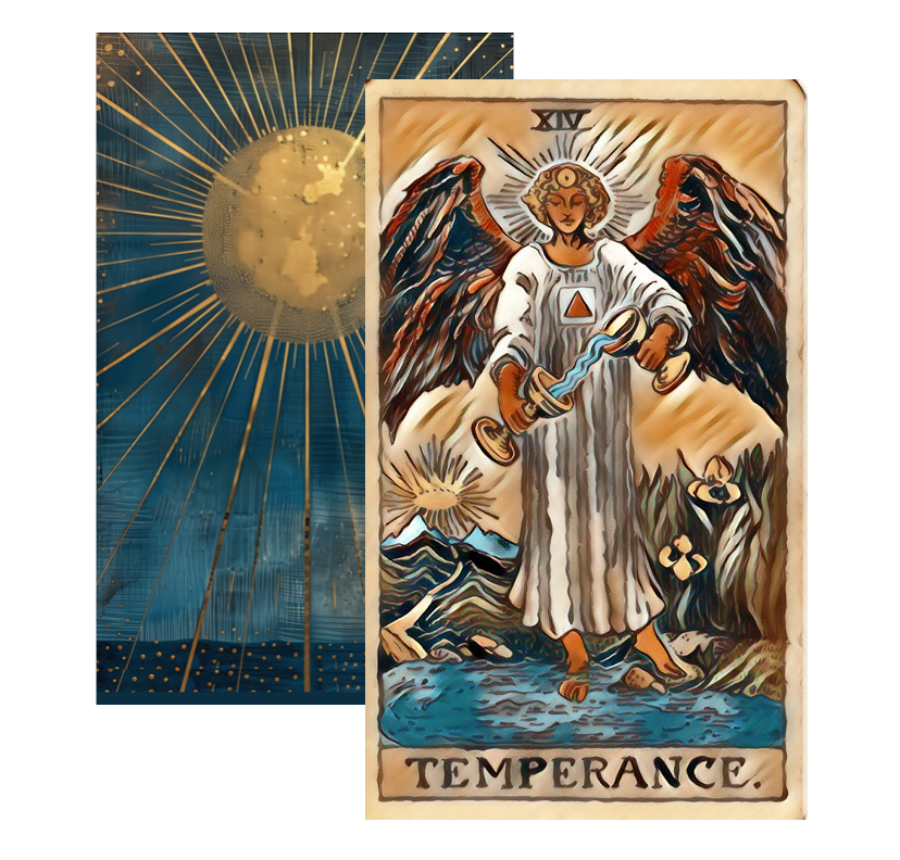 Temperance Tarot Card Meaning