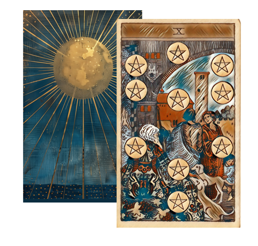 Ten of Pentacles Tarot Card Meaning