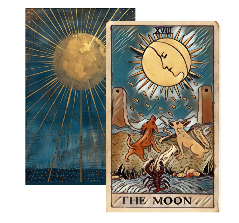 The Moon tarot card meaning