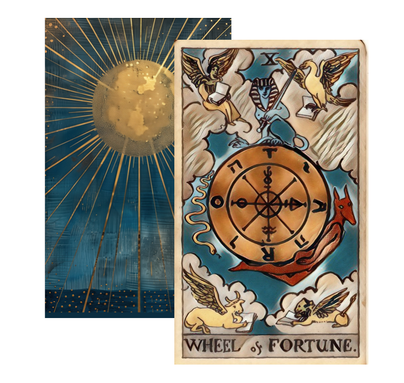 The Wheel of fortune Tarot Card Meaning