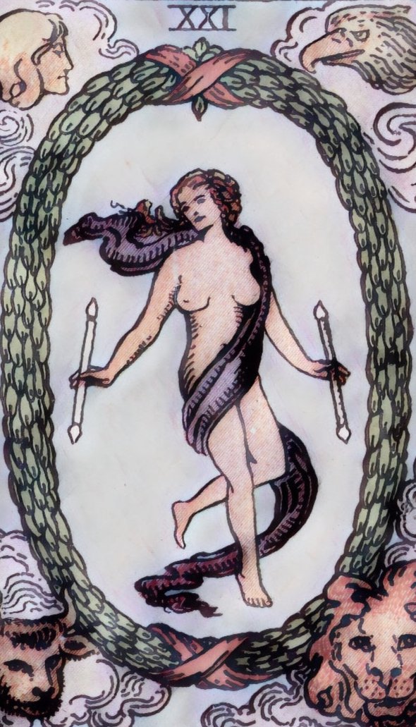 tarot card meaning the world