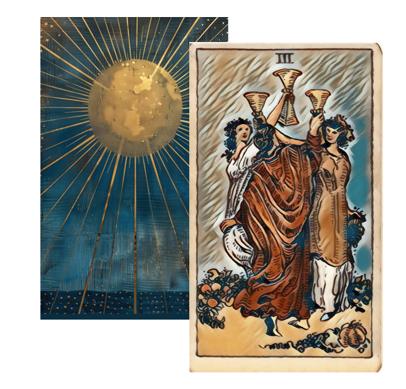 Three of Cups Tarot Card Meaning