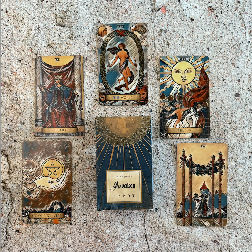 
                  
                    Awaken Tarot. tarot masterguide, tarot cards, tarot decks
                  
                