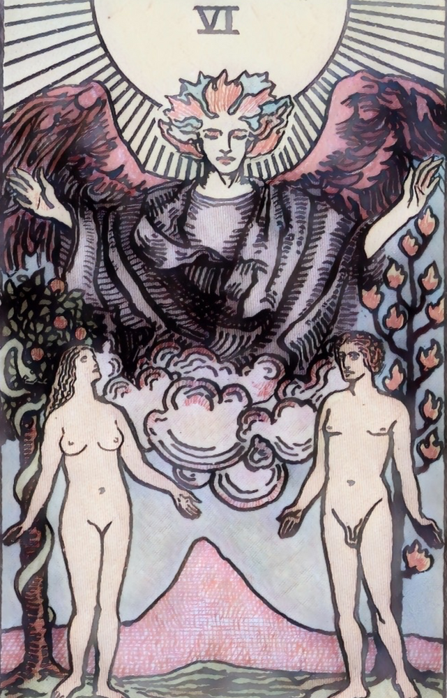 tarot card meanings, the lovers