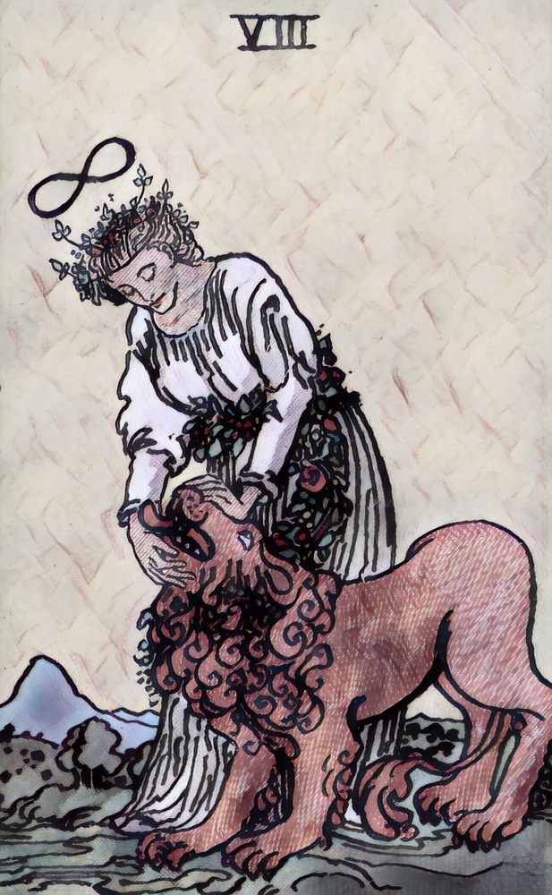 tarot card meanings, strength card