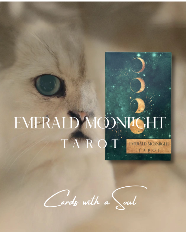 tarot masterguide emerald moonlight tarot cards, tarot decks and tarot courses