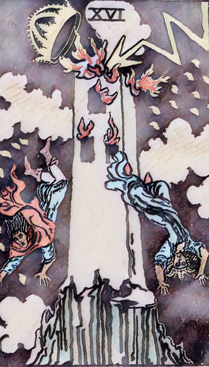 tarot card meaning, the tower