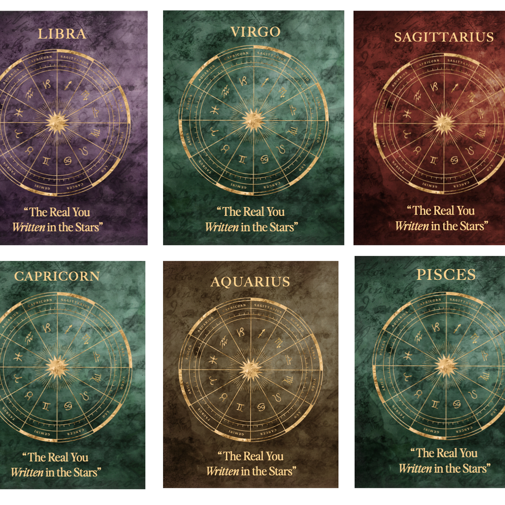 the real you written in the stars. all zodiac signs personality guide