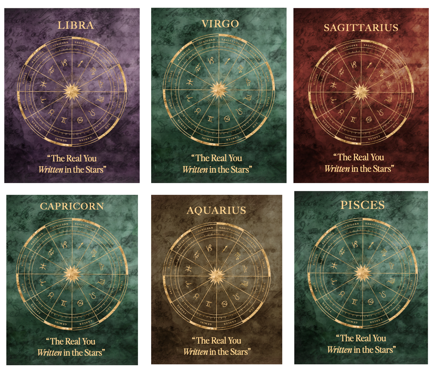 the real you written in the stars. all zodiac signs personality guide